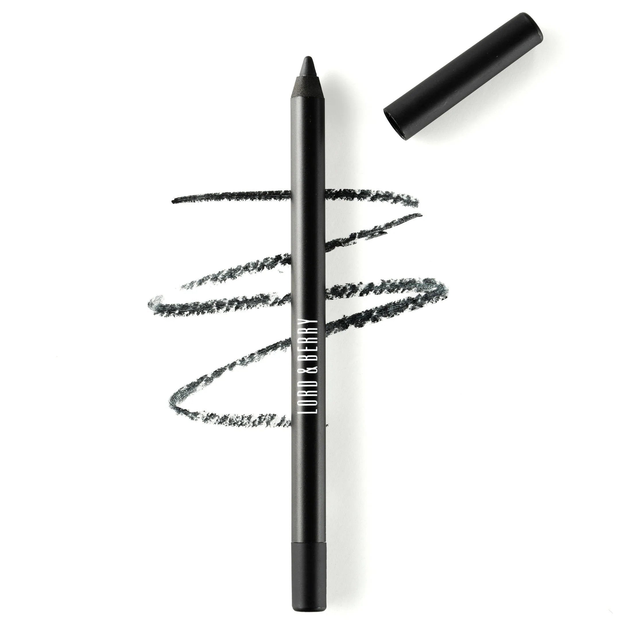 EVIDECO Intensiver Schwarzer Kajal-Eyeliner – Cremige Textur, Langanhaltend, Für Smokey Eyes